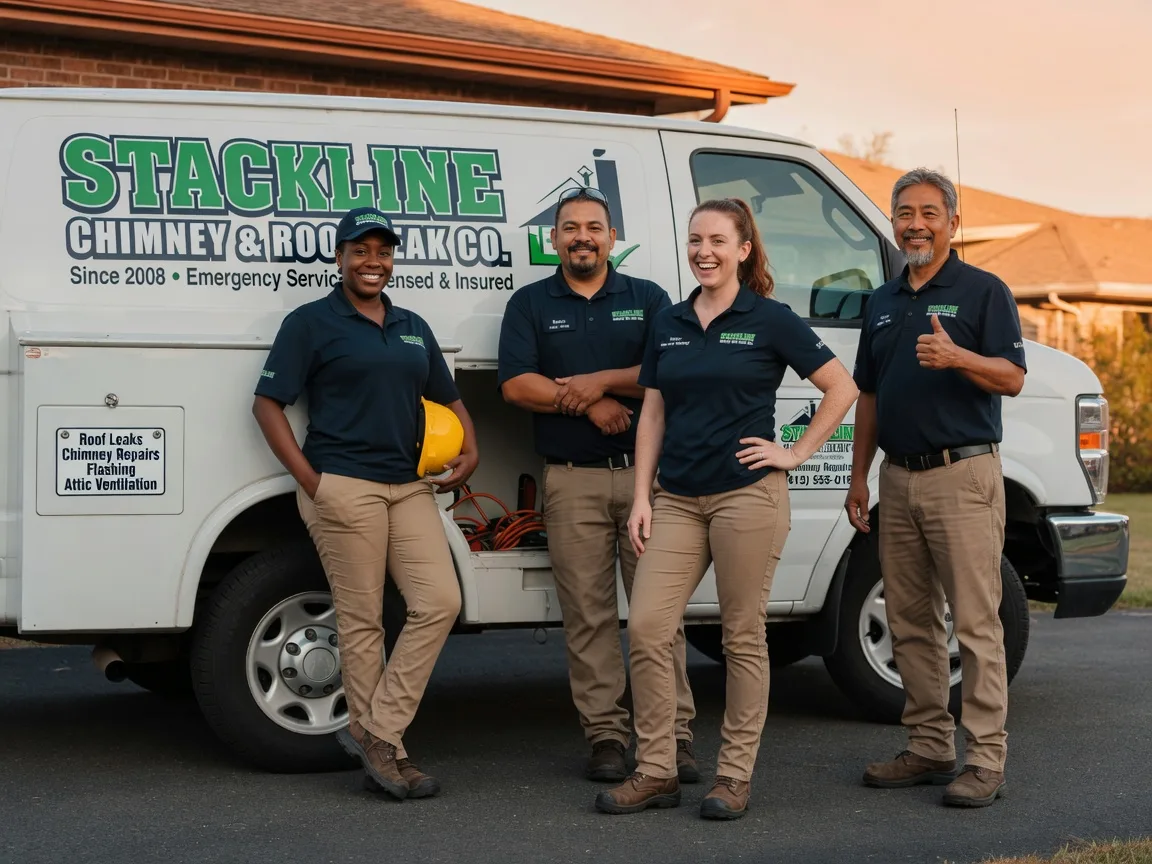 Chimney flashing repair company in Lanesboro, MN
